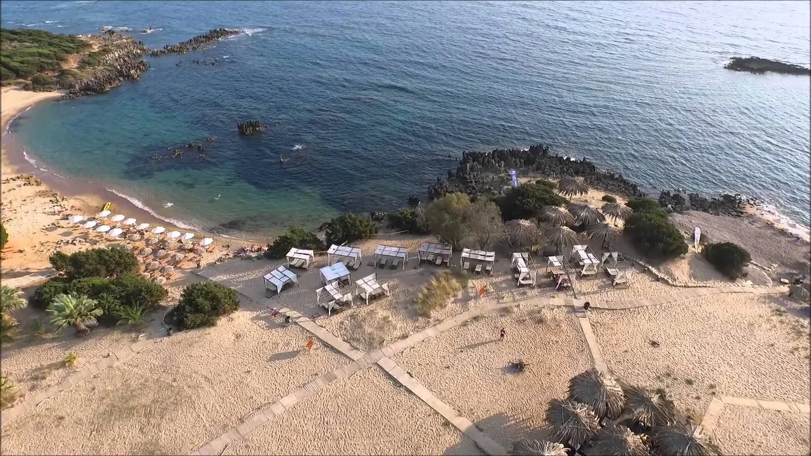 Ammothines Petrochori beach watersports, Peloponnese, Greece
