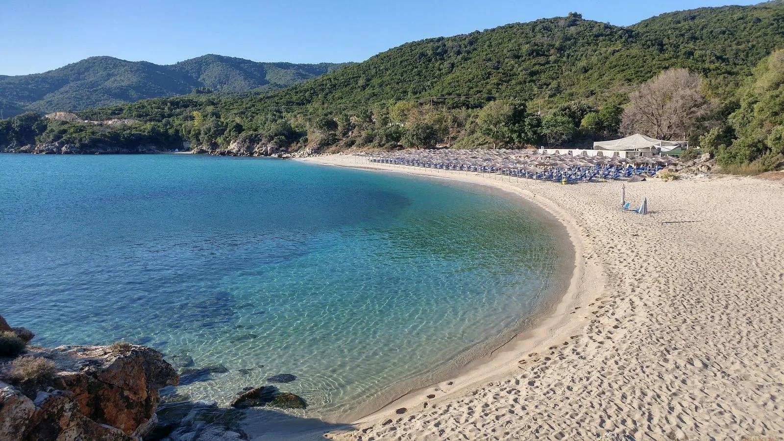 Ammoudia watersports scene
