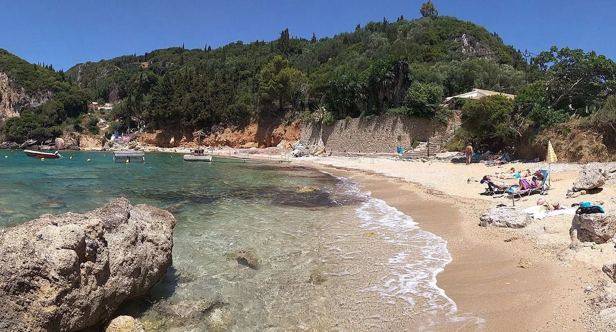 Ampelaki Paleokastritsas beach watersports, Ionian-Islands, Greece