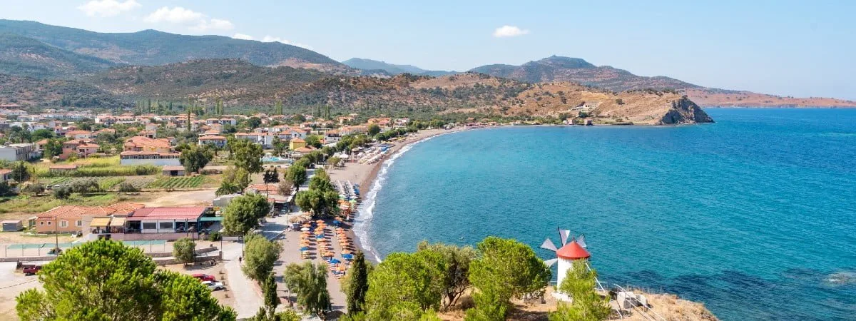Anaxos beach watersports, North-Aegean, Greece