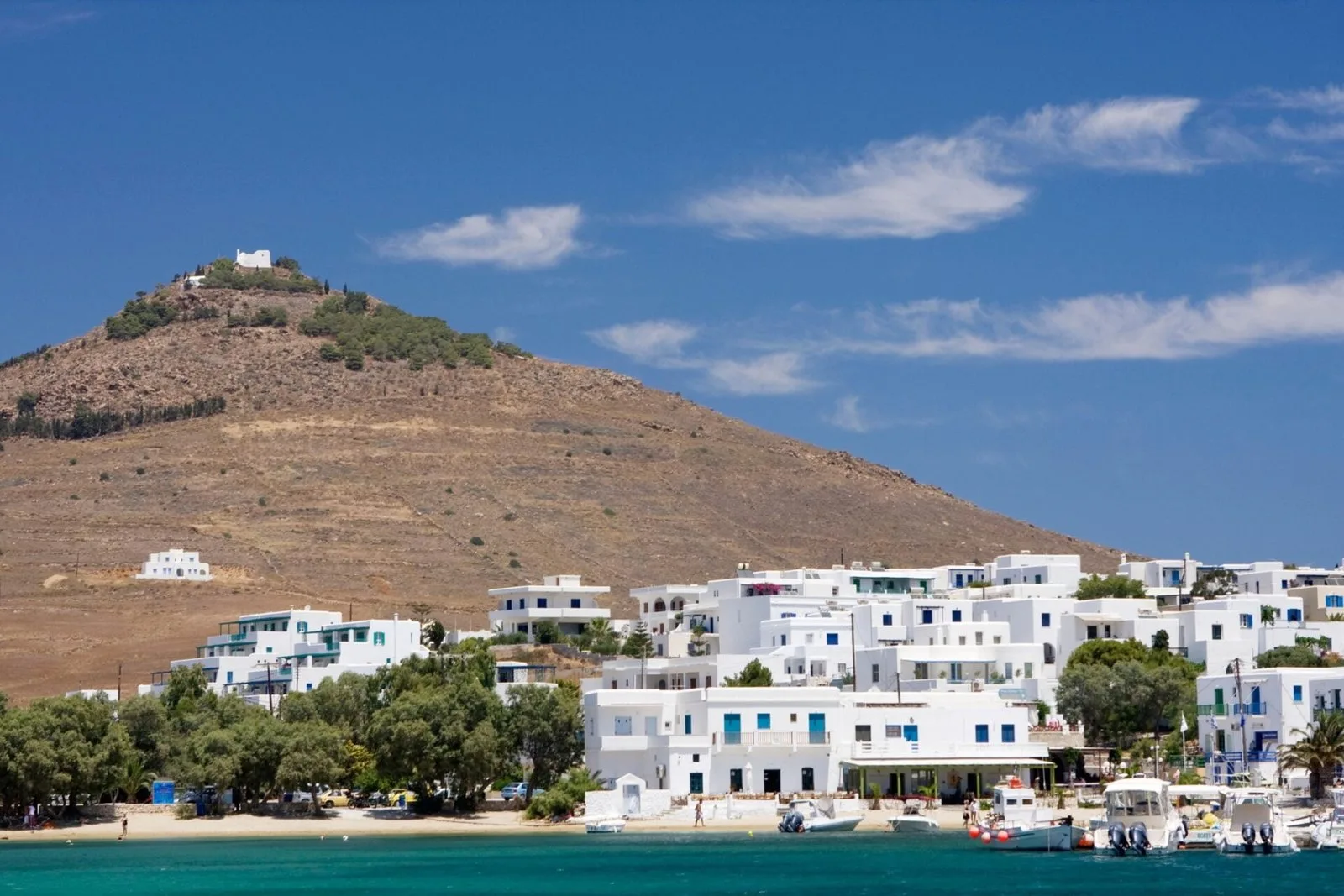 Paros watersports scene