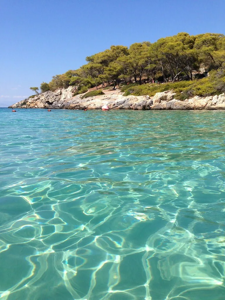 Aponisos watersports scene