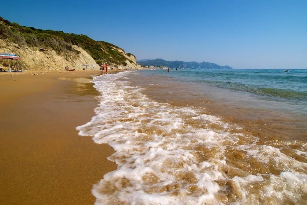 Arillas watersports scene