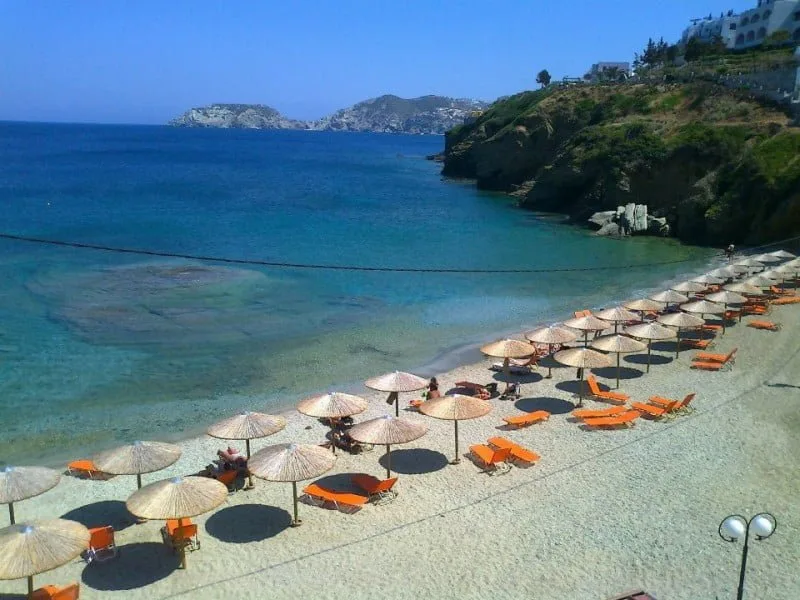 Blue Bay beach watersports, Crete, Greece