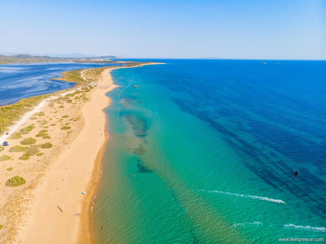 Chalikounas beach watersports, Ionian-Islands, Greece