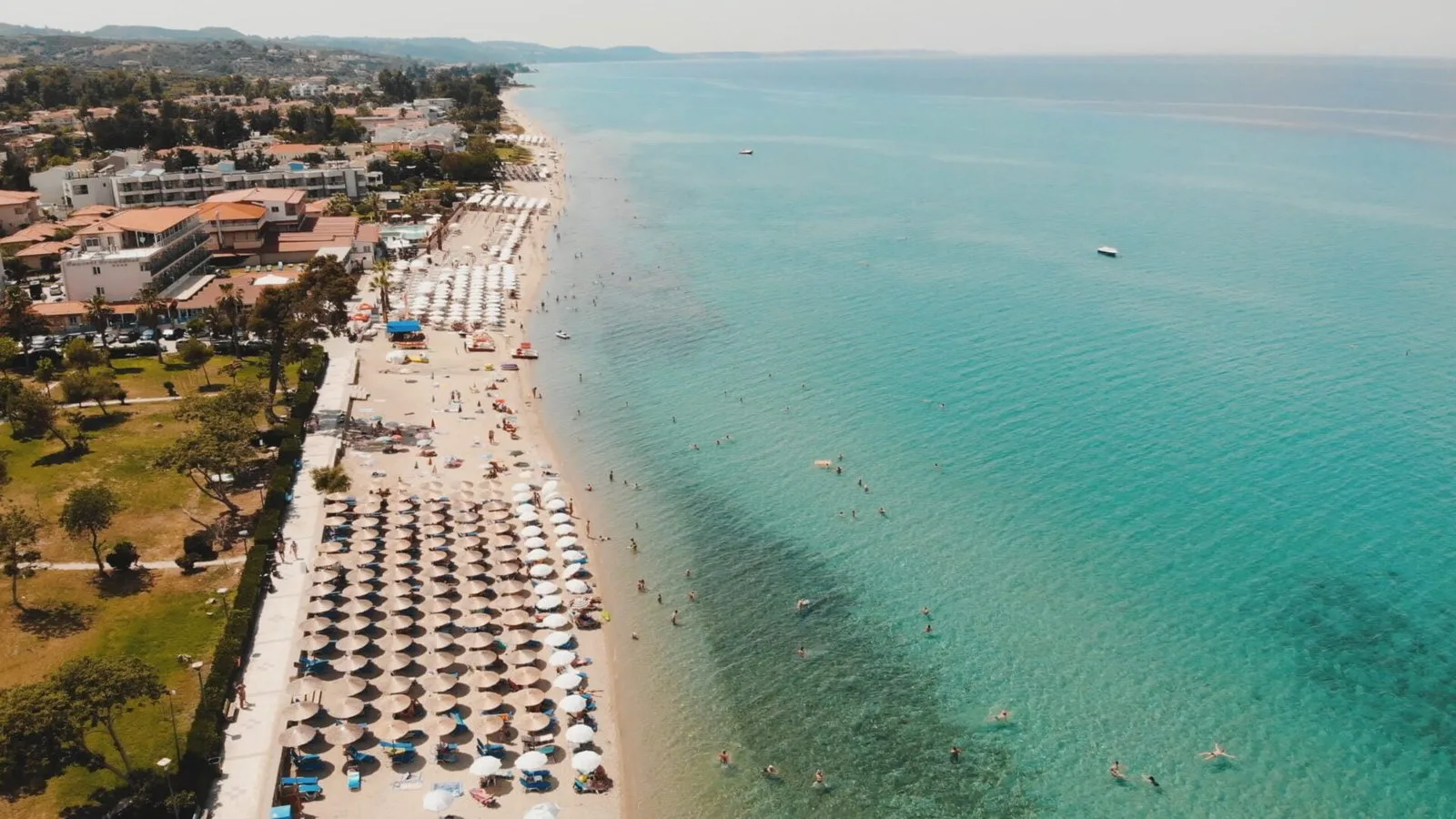 Chanioti beach watersports, Central-Macedonia, Greece