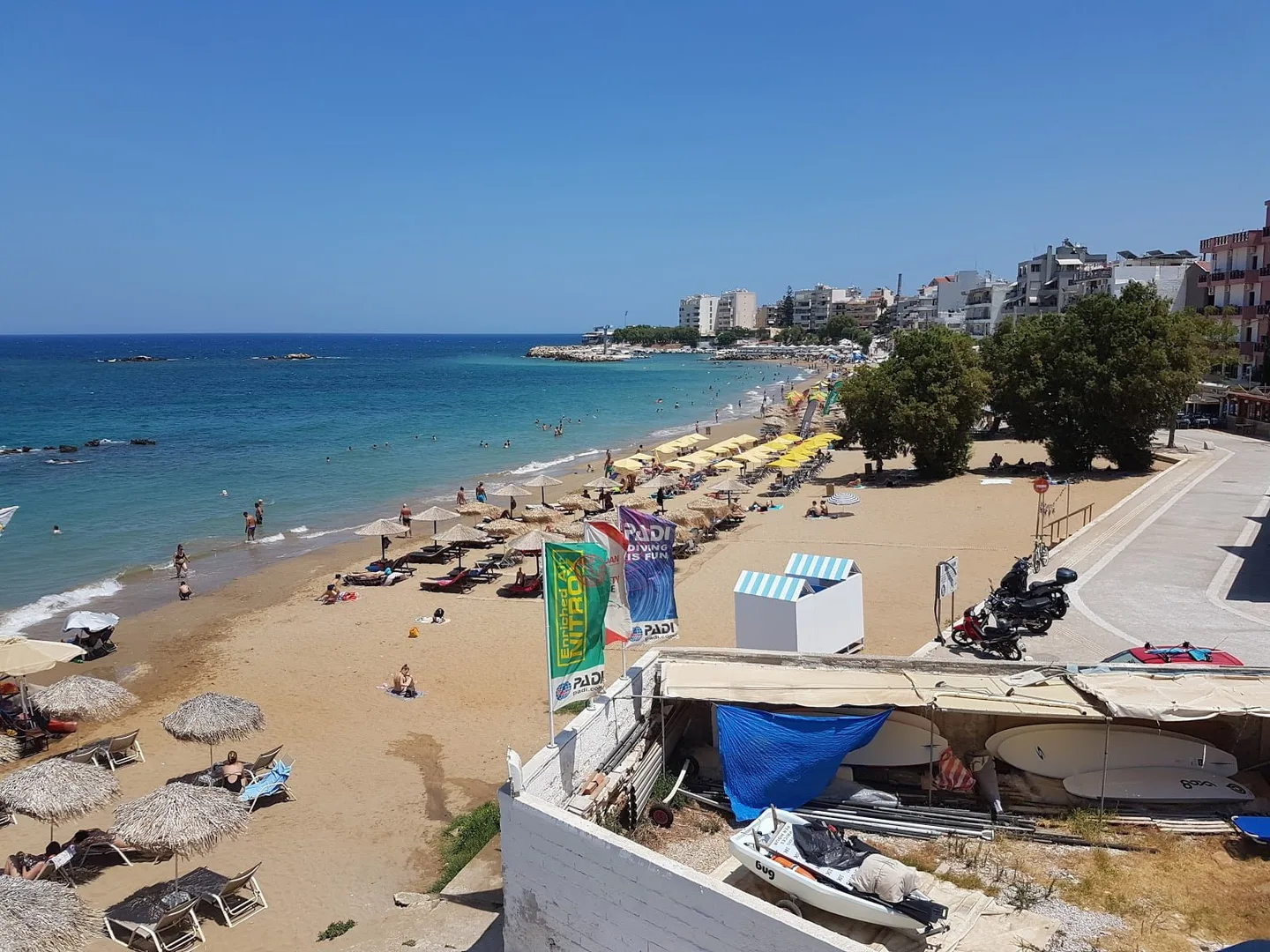 Chorefto beach watersports, Thessaly, Greece