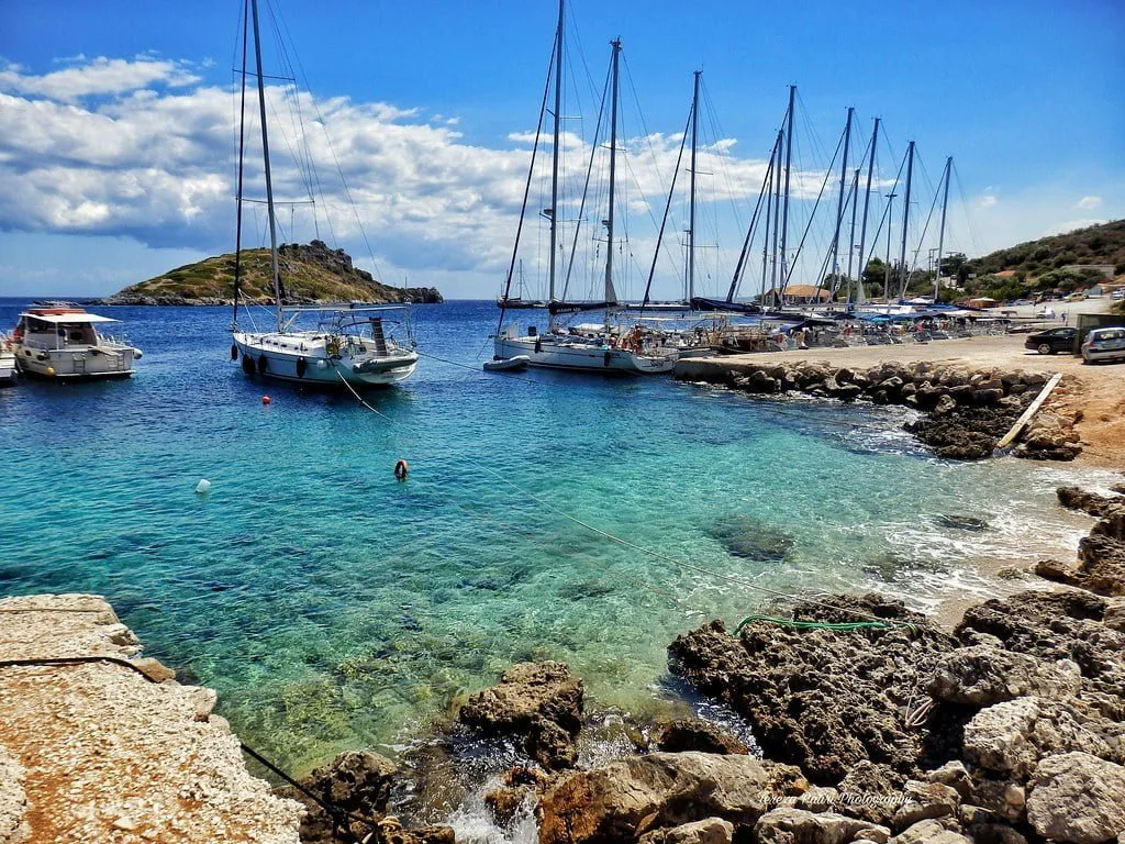 Dasia (Agios Nikolaos) watersports scene