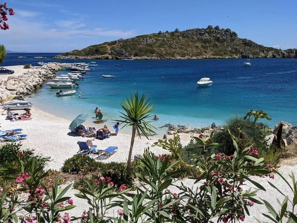 Dasia (Agios Nikolaos) beach watersports, Ionian-Islands, Greece