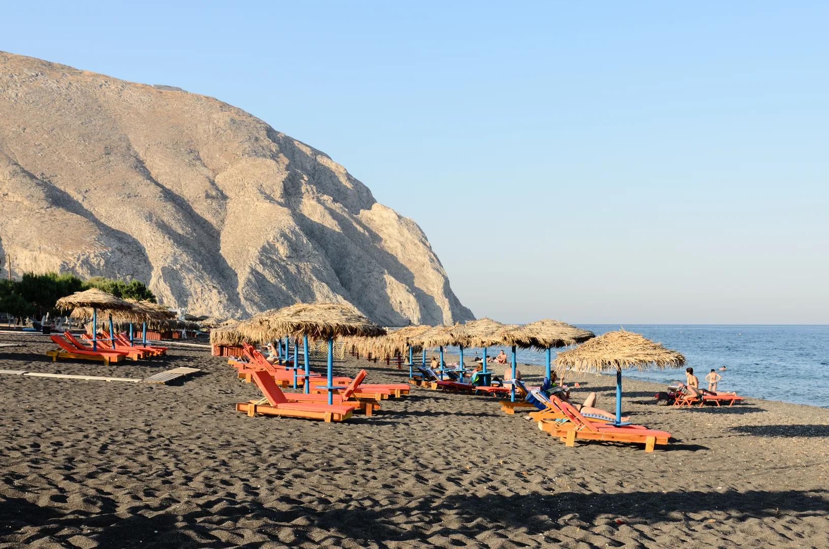 Perissa watersports scene