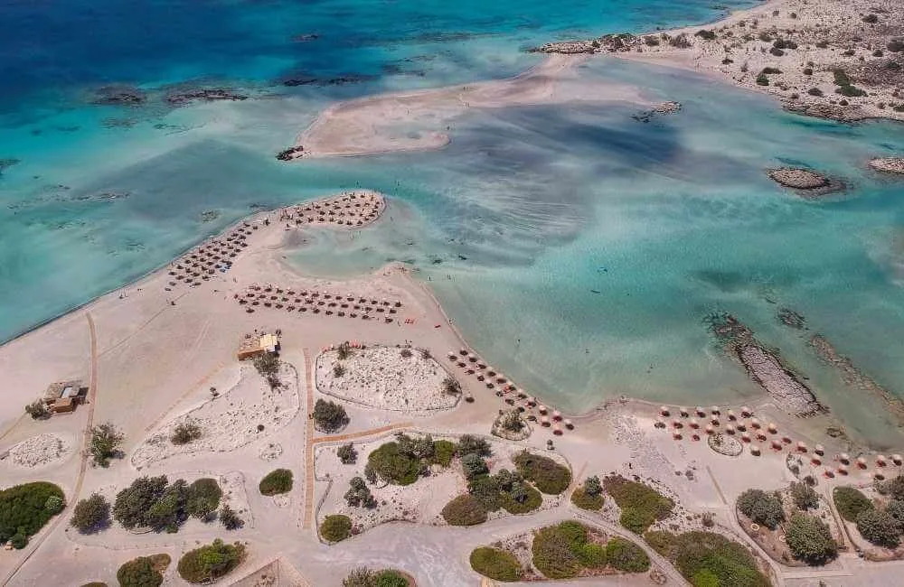 Elafonisi watersports scene