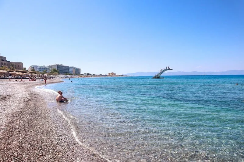 Elli beach watersports, South-Aegean, Greece