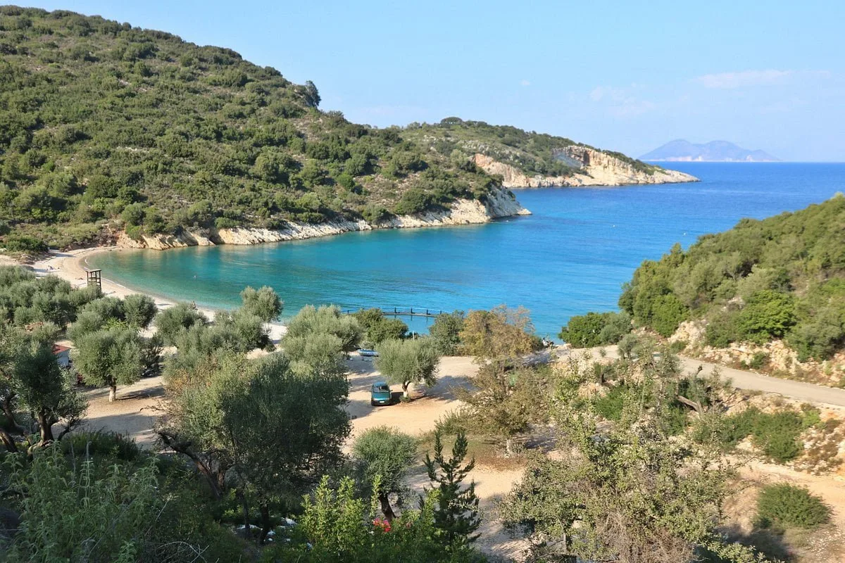 Filiatro Vathi Ithakis beach watersports, Ionian-Islands, Greece