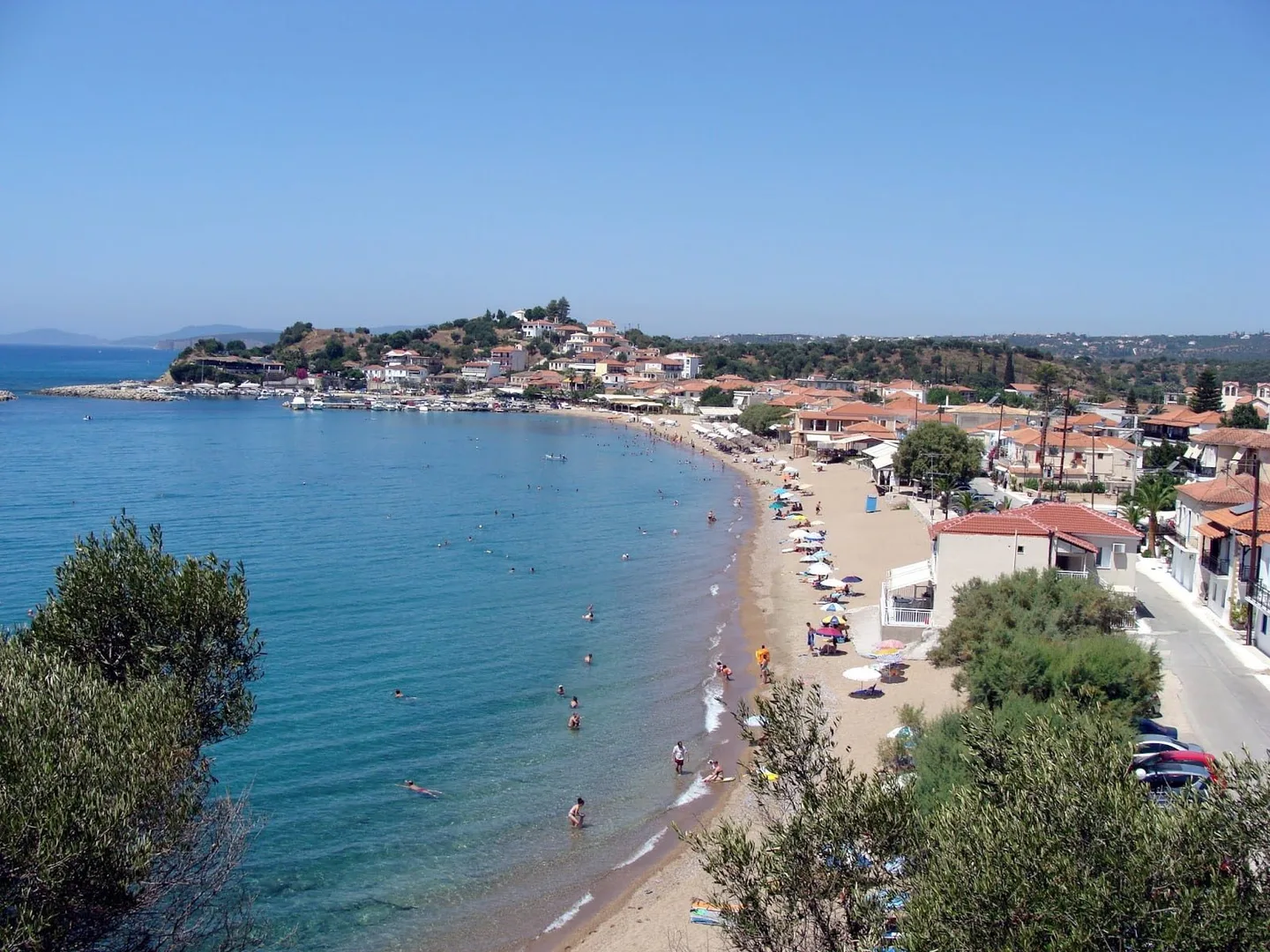 Finikountas watersports scene