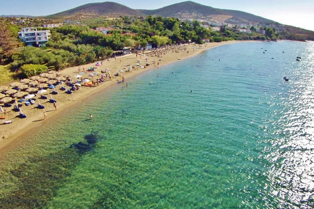 Gerakini watersports scene