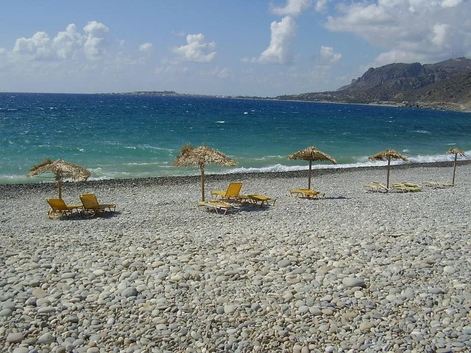 Gialiskari beach watersports, Crete, Greece
