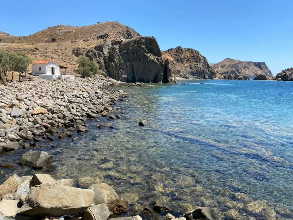Gialos Skala Eresou watersports scene