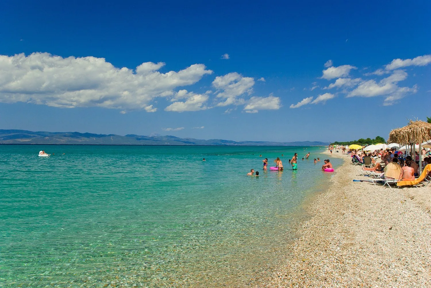 Glarokavos beach watersports, Central-Macedonia, Greece