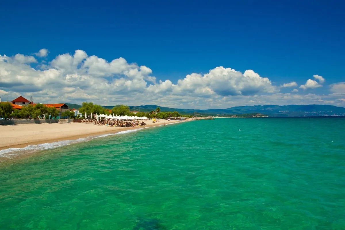Ierissos beach watersports, Central-Macedonia, Greece