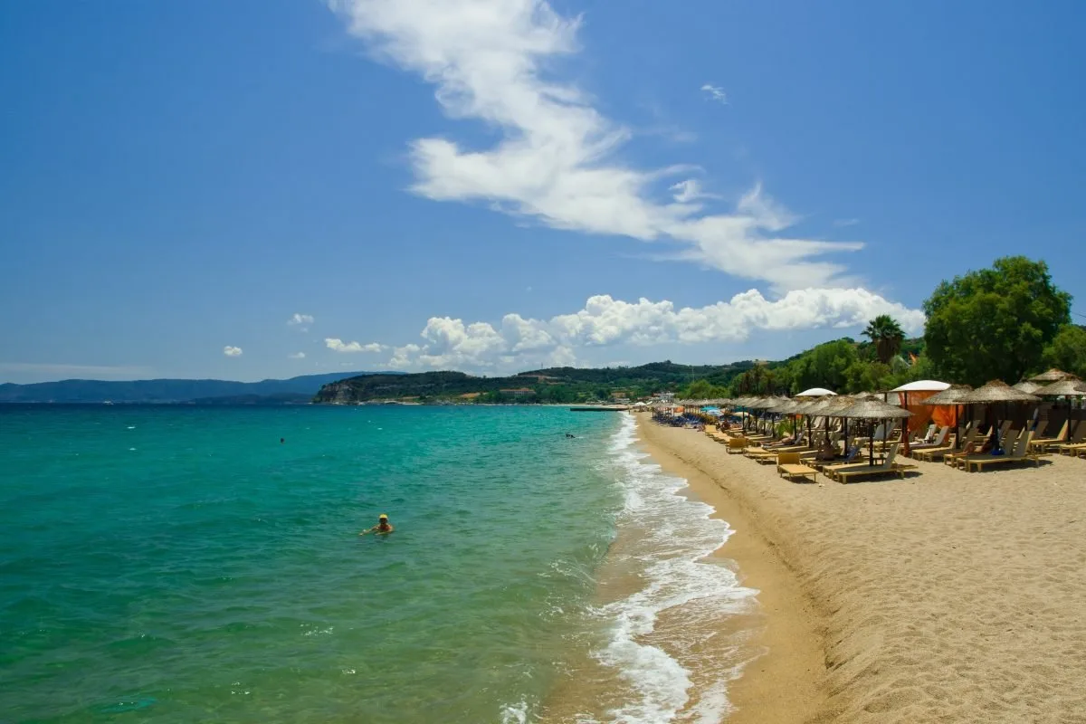 Ierissos watersports scene