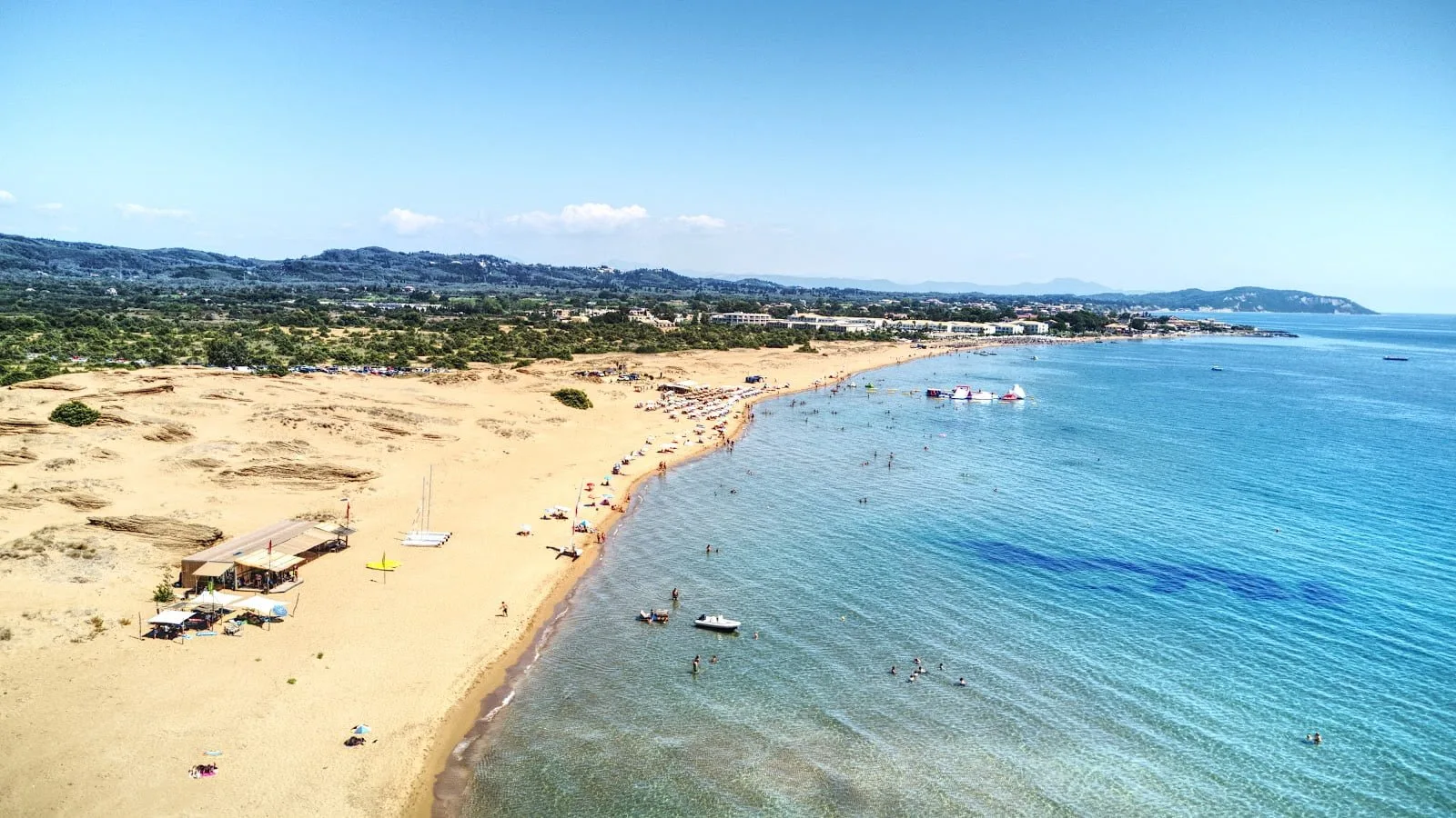 Issos beach watersports, Ionian-Islands, Greece