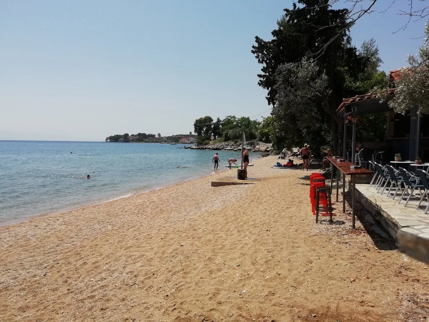 Kato Gatzea beach watersports, Thessaly, Greece