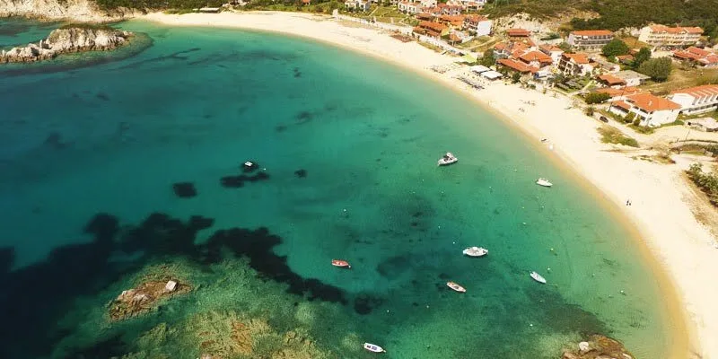 Kalamitsi watersports scene
