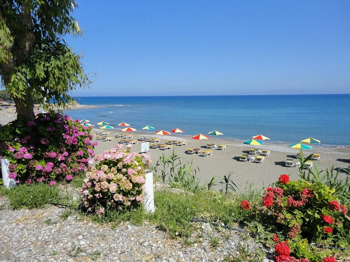 Kalavarda beach watersports, South-Aegean, Greece