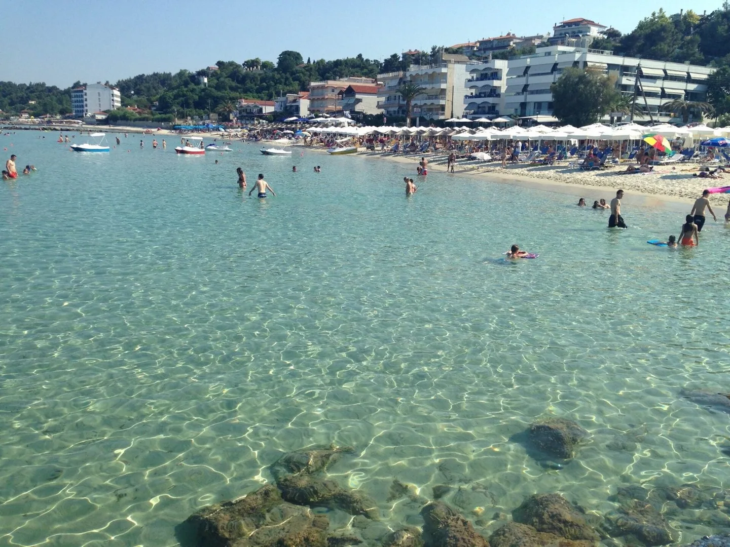 Kallithea Kassandras beach watersports, Central-Macedonia, Greece