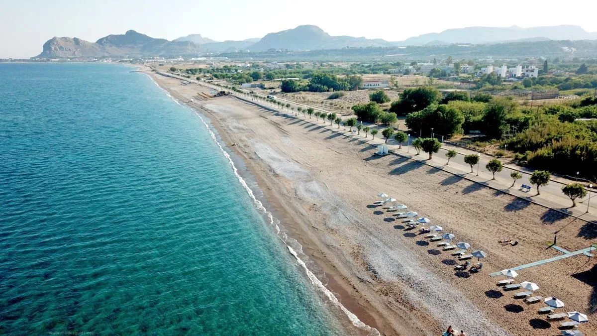 Afantou watersports scene
