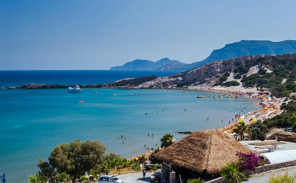 Kampos Kefalou beach watersports, South-Aegean, Greece