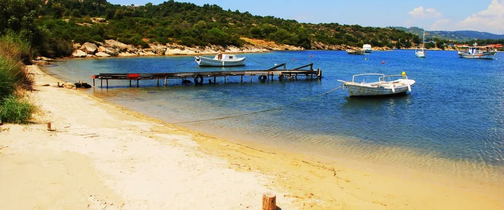 Karnagio Ammoulianis beach watersports, Central-Macedonia, Greece