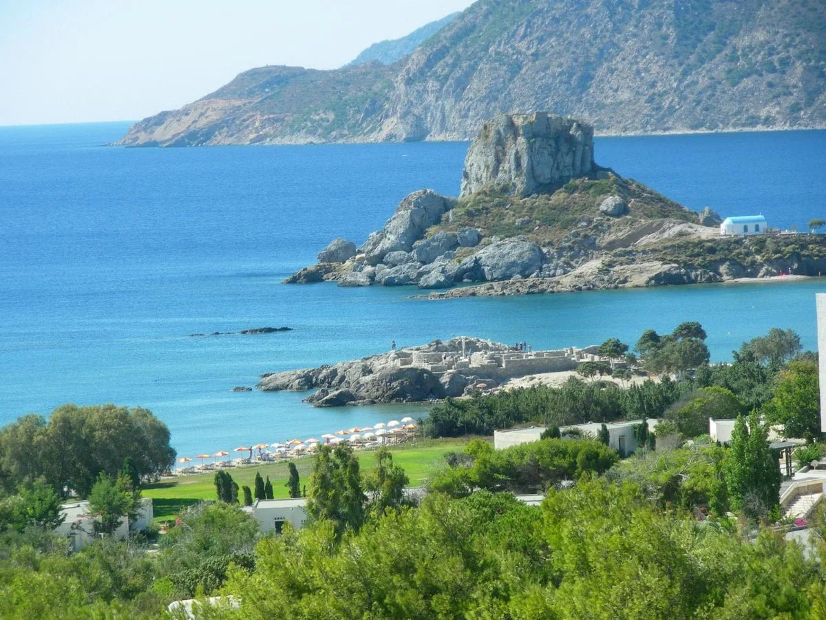 Ag. Stefanos Kefalou beach watersports, South-Aegean, Greece