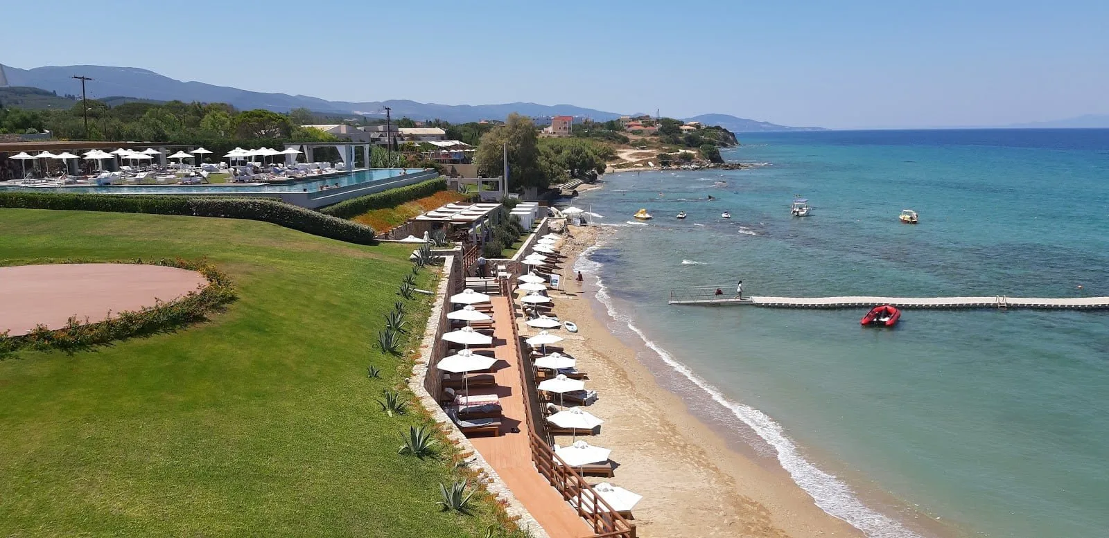 Katragaki beach watersports, Ionian-Islands, Greece