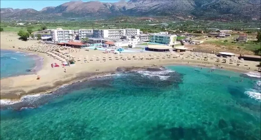 Malia beach watersports, Crete, Greece
