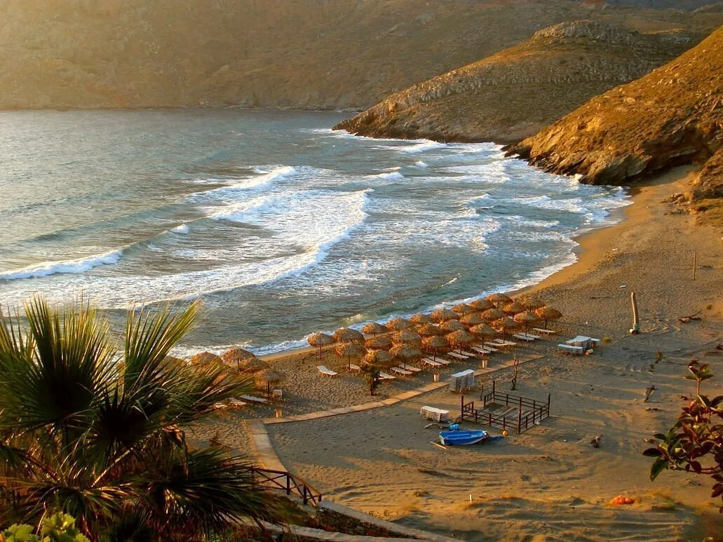 Marmari watersports scene