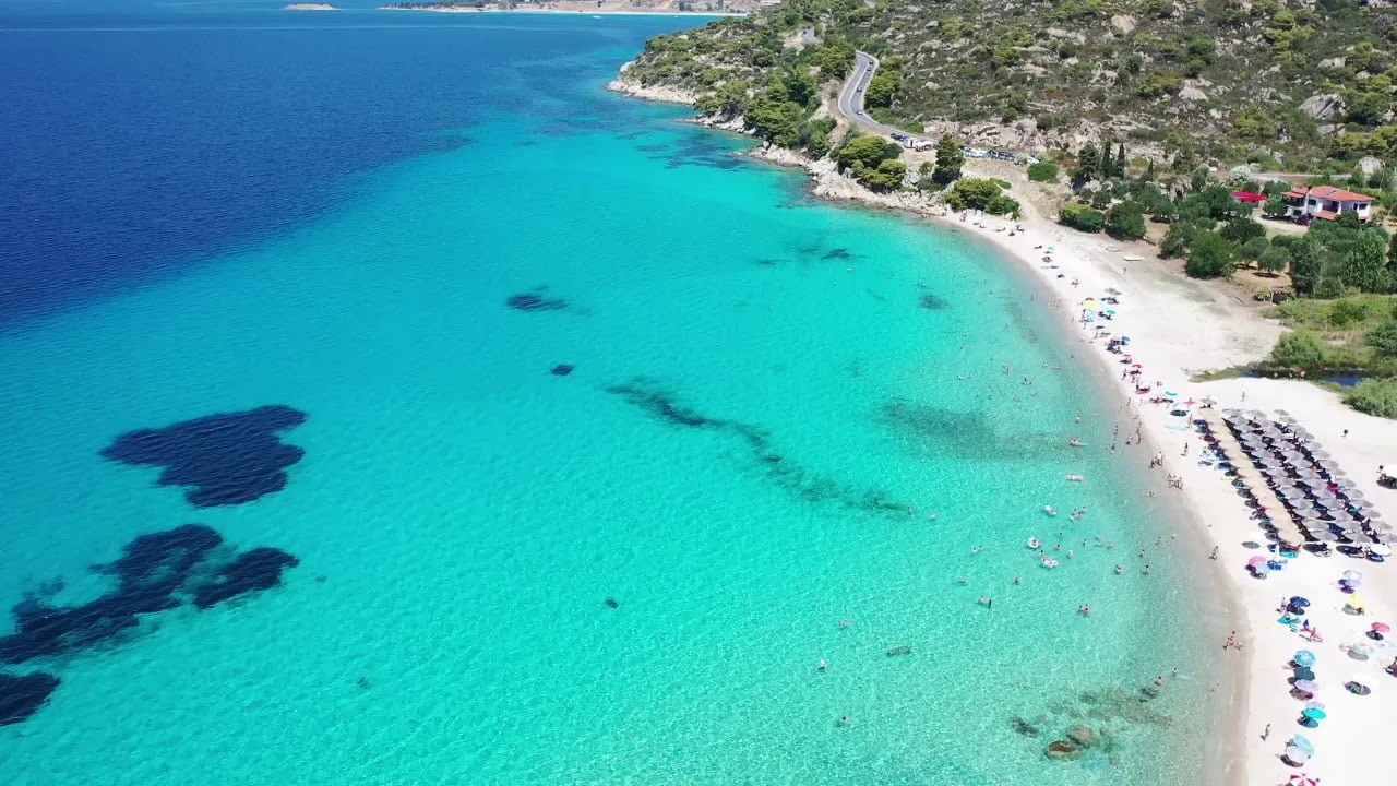 Koviou beach watersports, Central-Macedonia, Greece