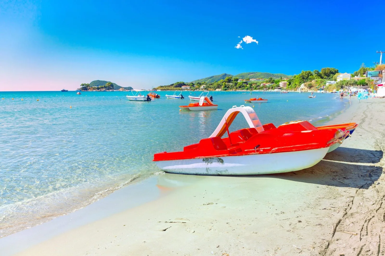 Lagana beach watersports, Ionian-Islands, Greece