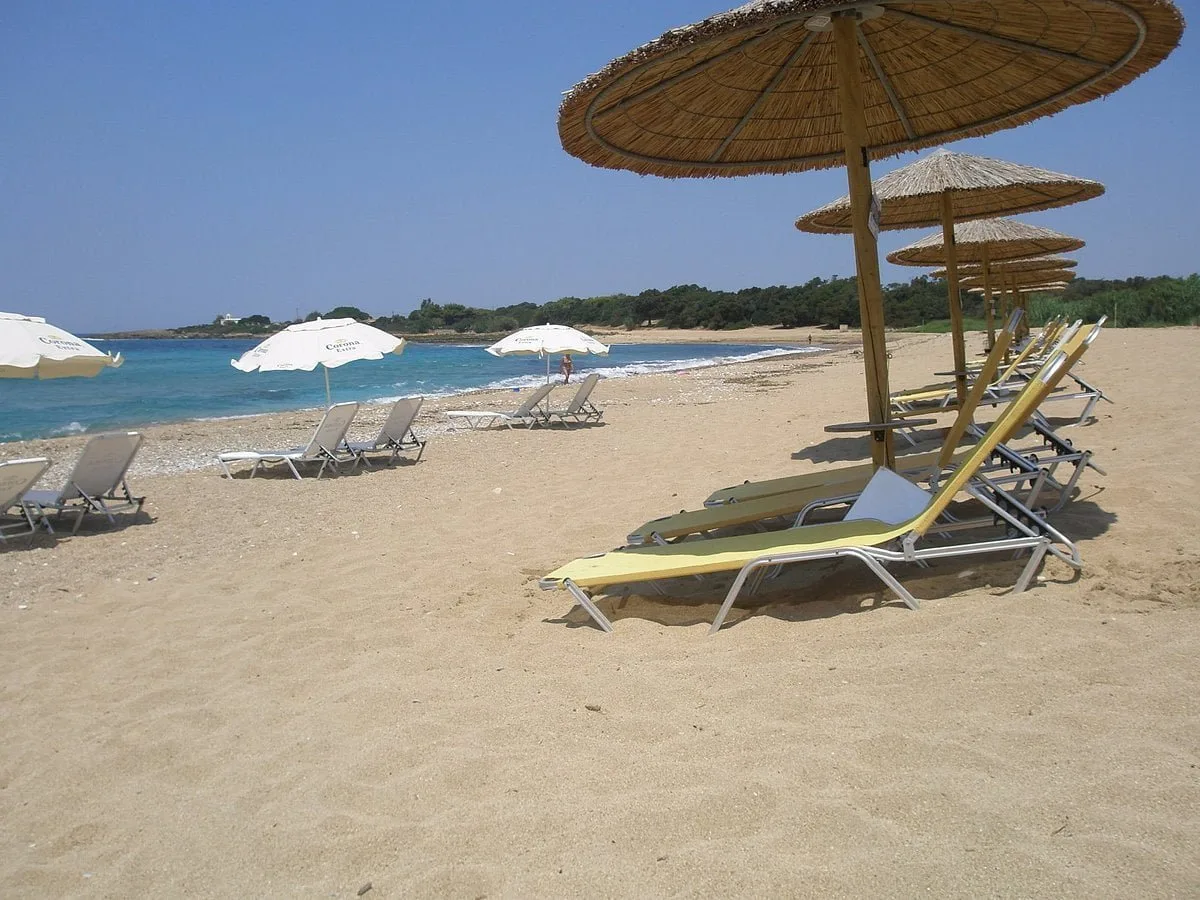 Lagkouvardos beach watersports, Peloponnese, Greece