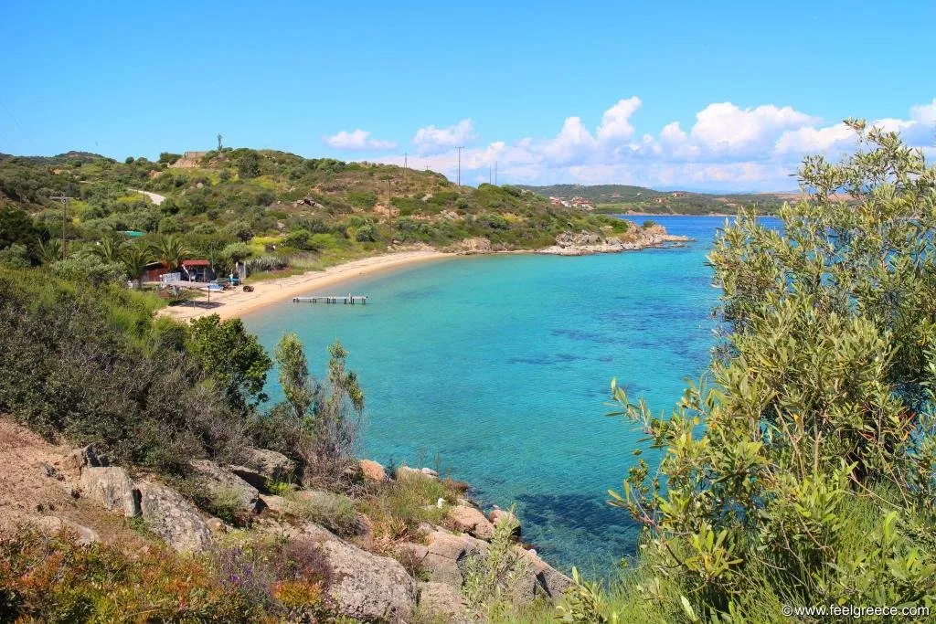 Limani Tserki Ammoulianis watersports scene