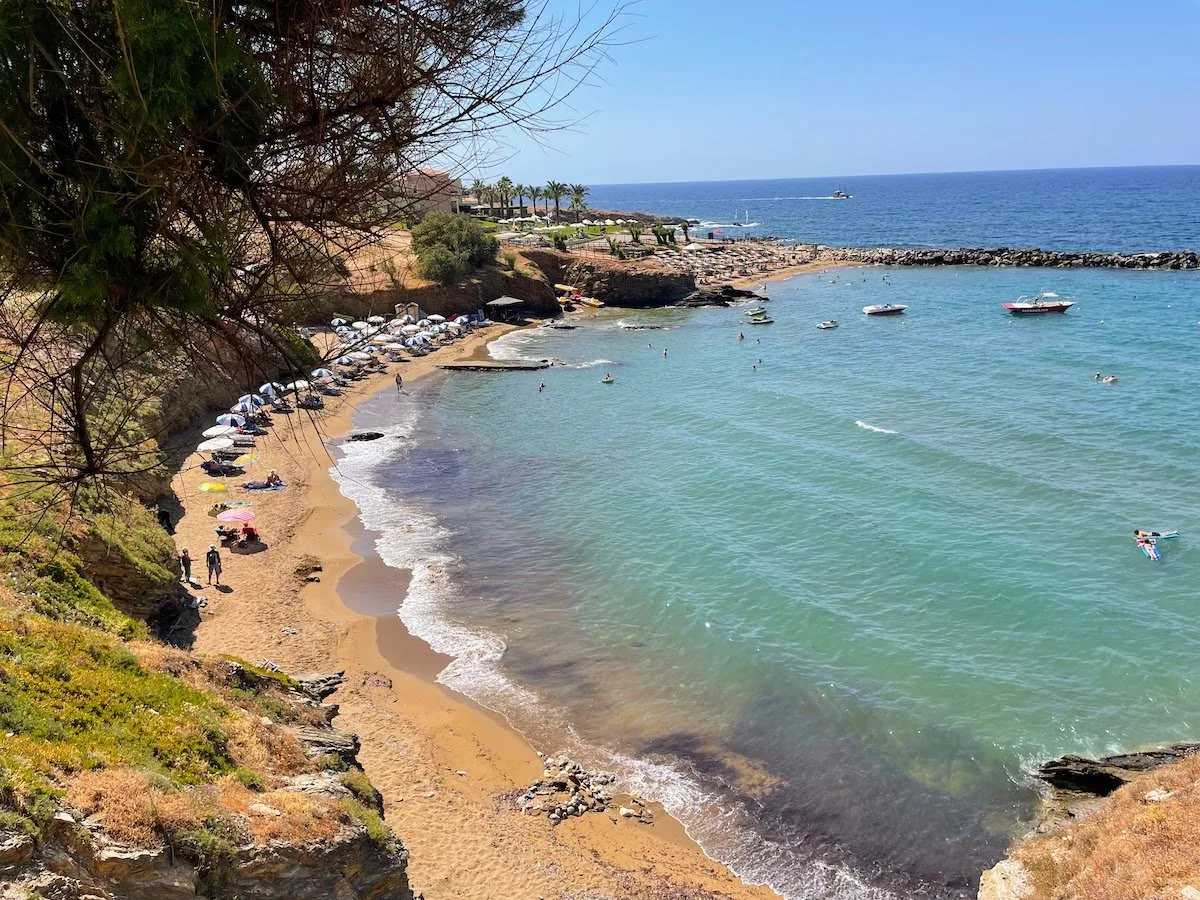 Panormos beach watersports, Crete, Greece