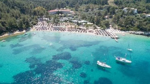 Agia Irini beach watersports, South-Aegean, Greece