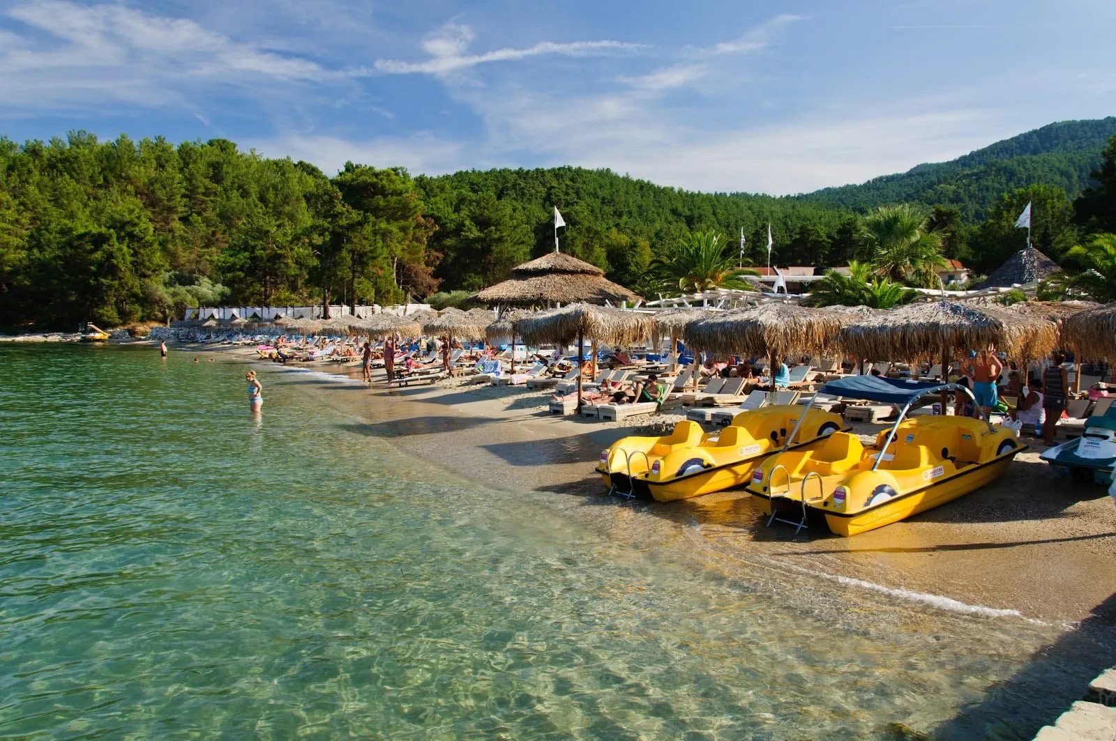 Agia Irini watersports scene