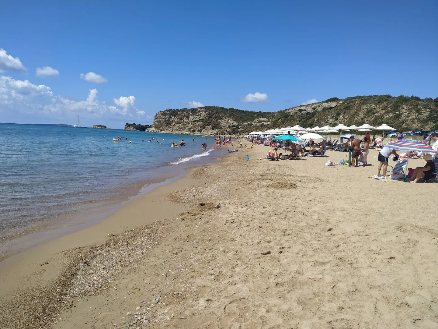 Mavrovouni Finikounta beach watersports, Peloponnese, Greece