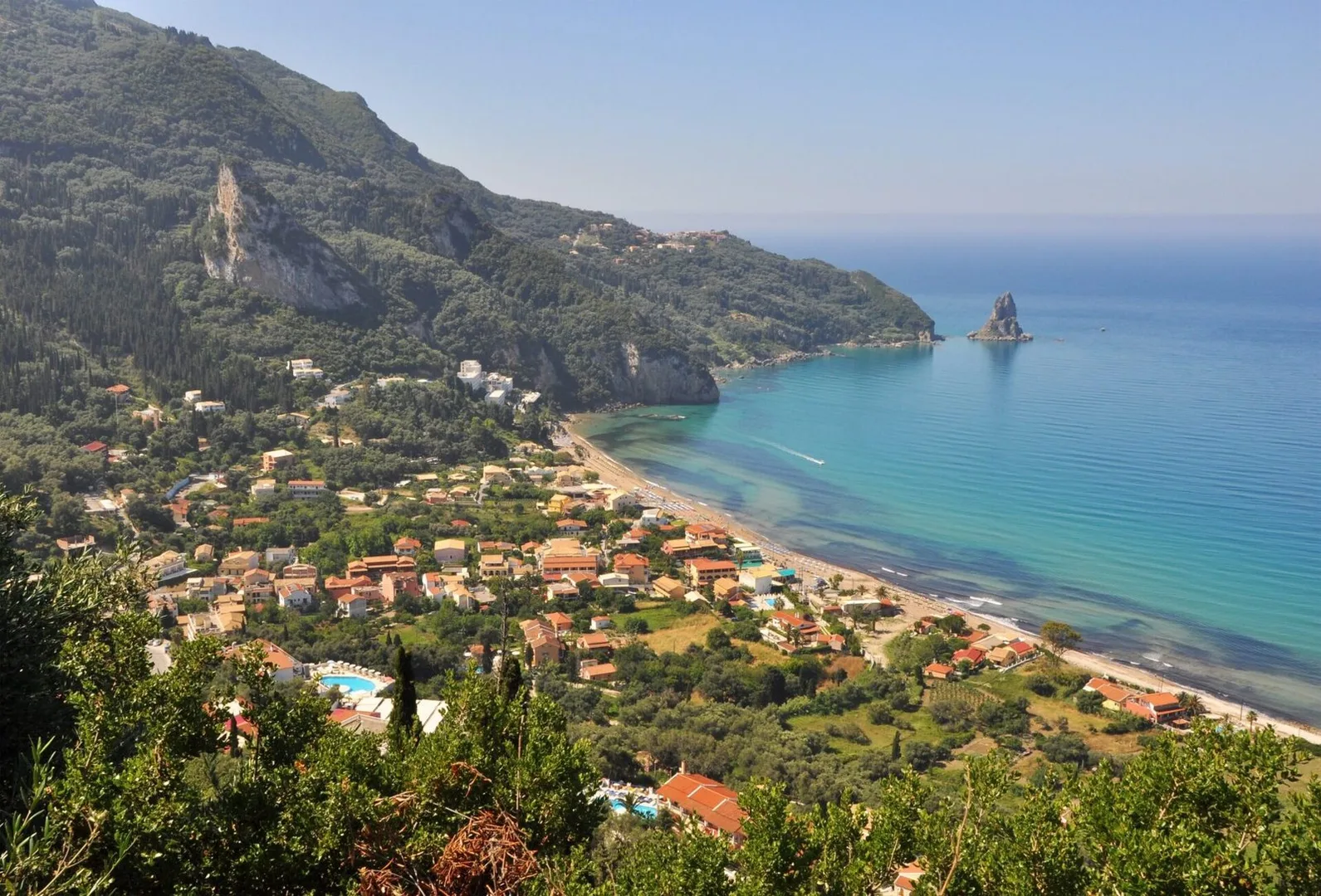 Mantouki Emporiko beach watersports, Ionian-Islands, Greece