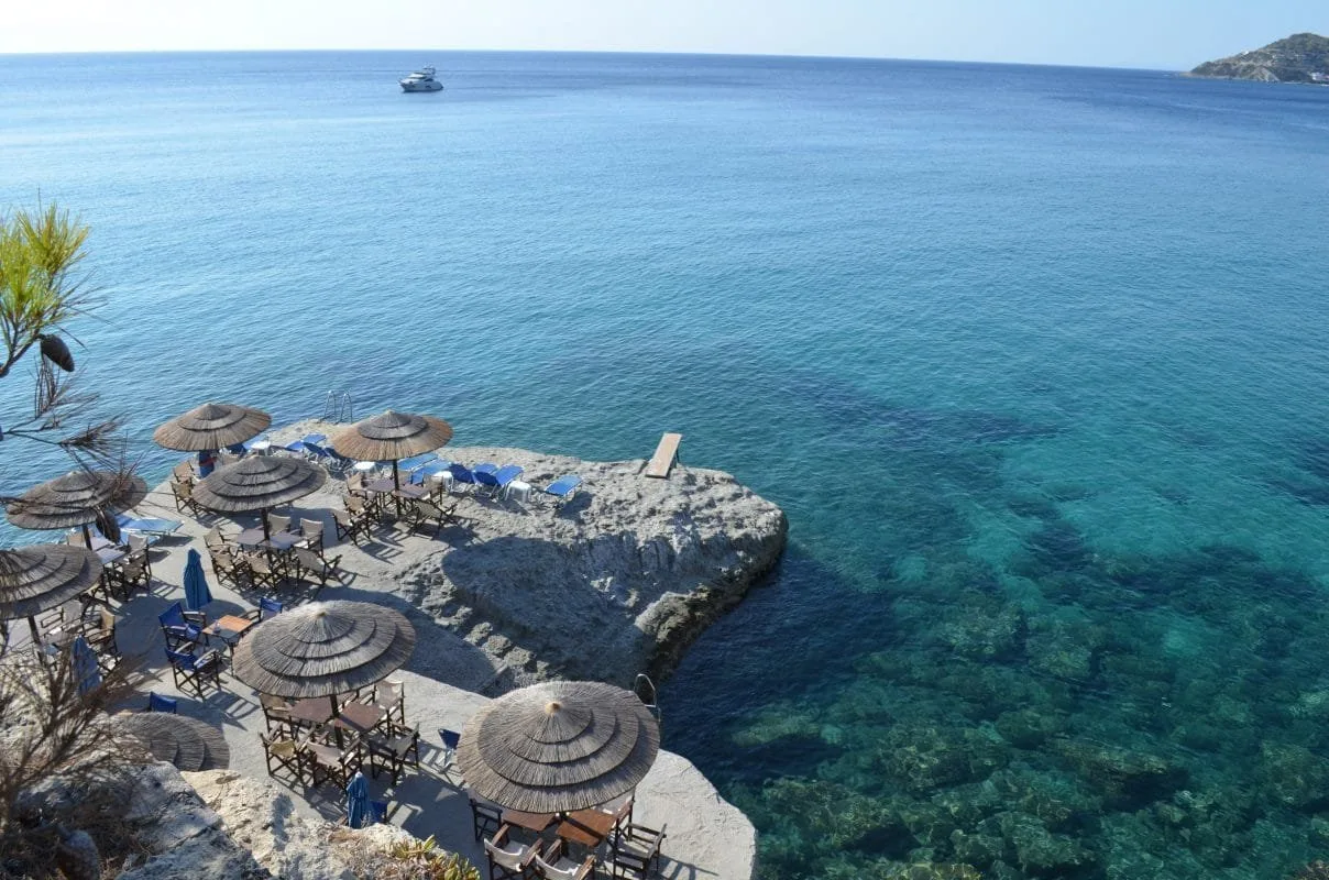 Agia Marina watersports scene