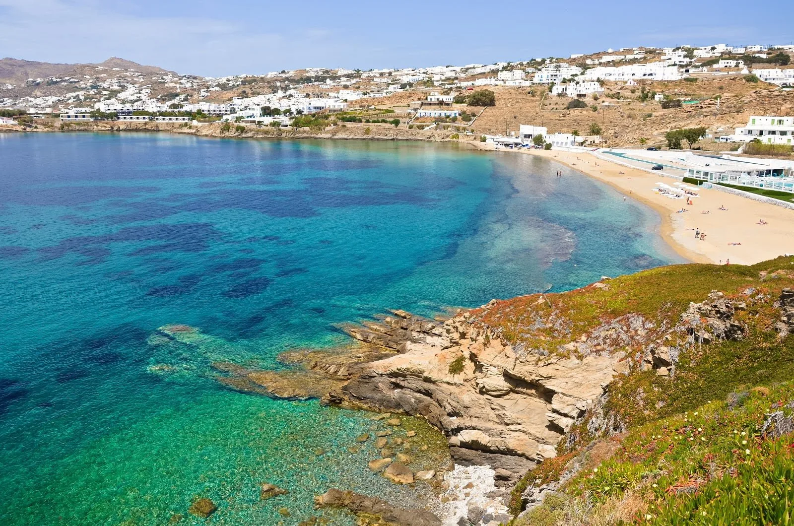 Megali Ammos watersports scene