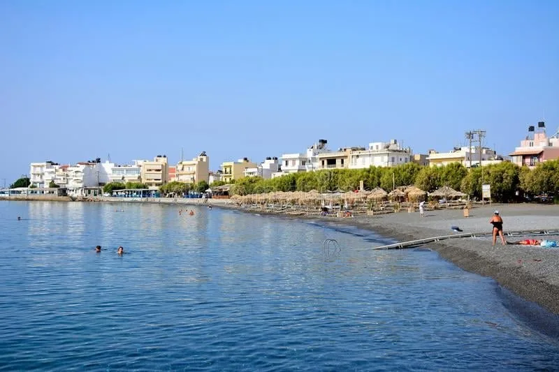 Megali Ierapetras beach watersports, Crete, Greece