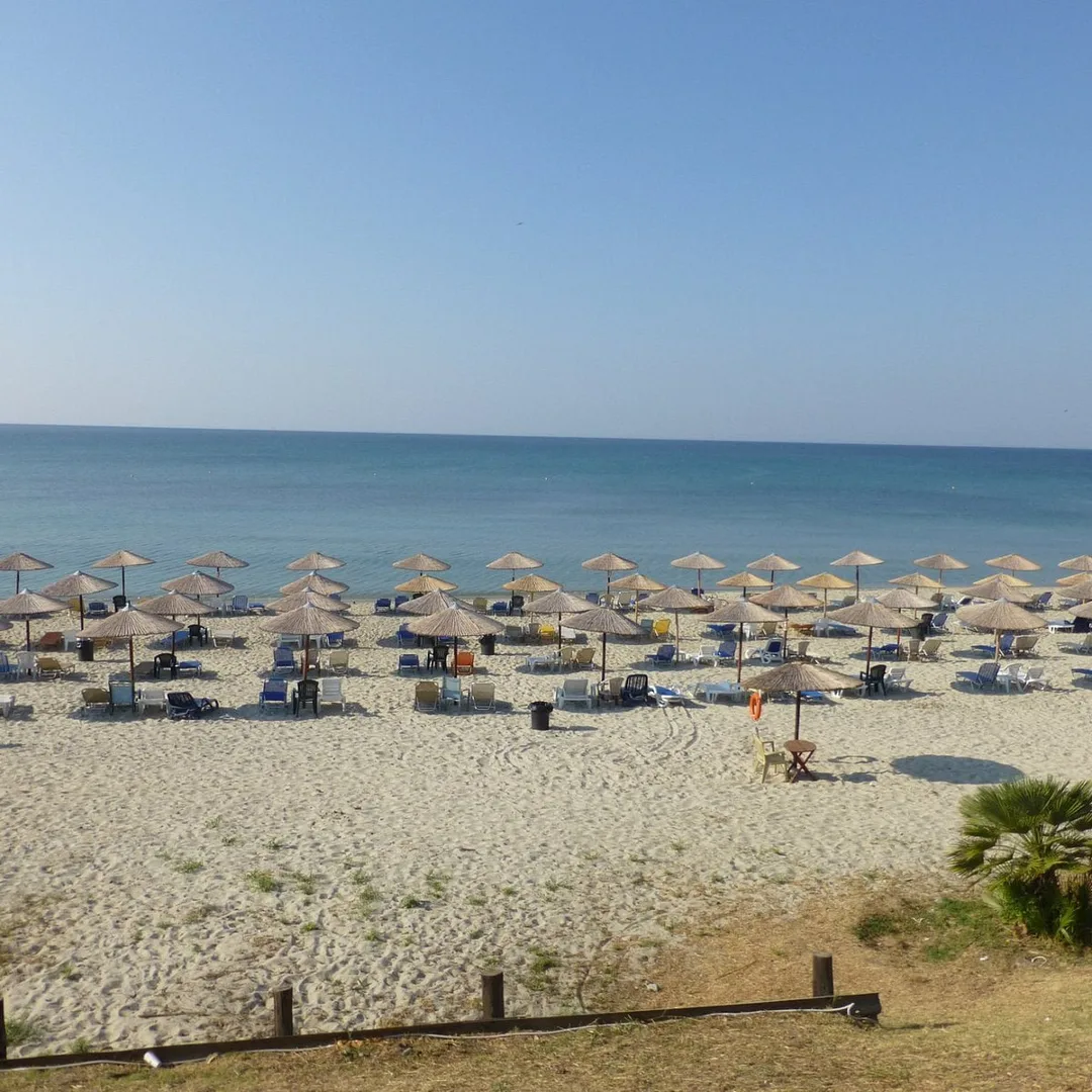Mesimerianes Toumpes beach watersports, Central-Macedonia, Greece