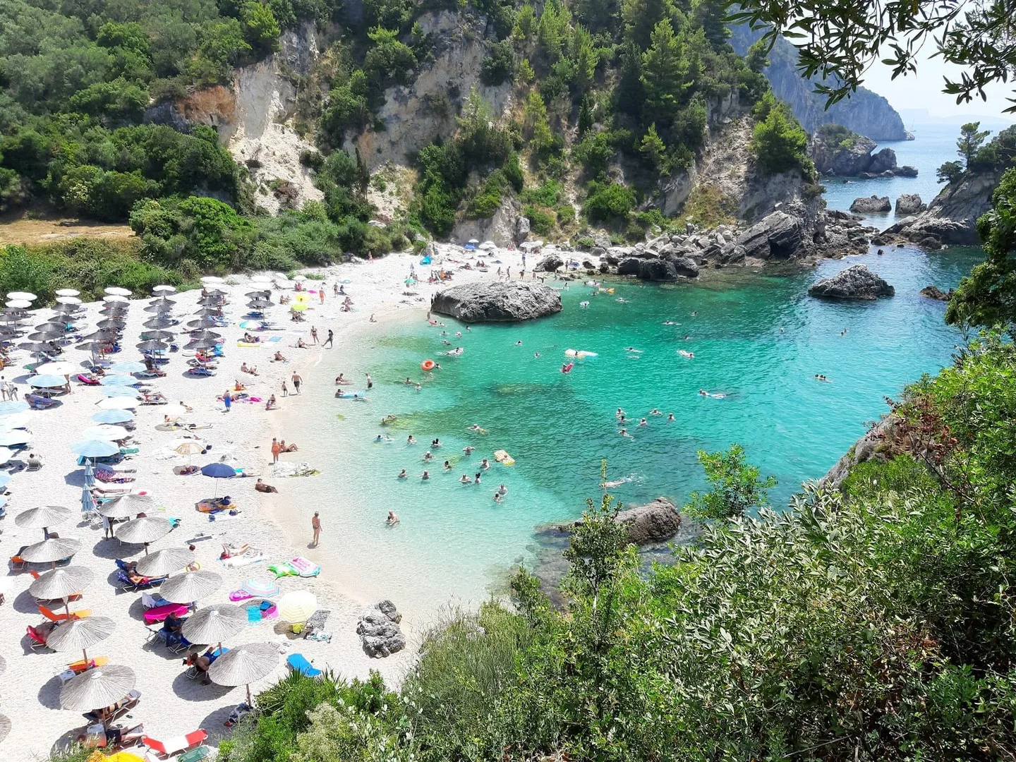Mikri Ammos beach watersports, Epirus, Greece